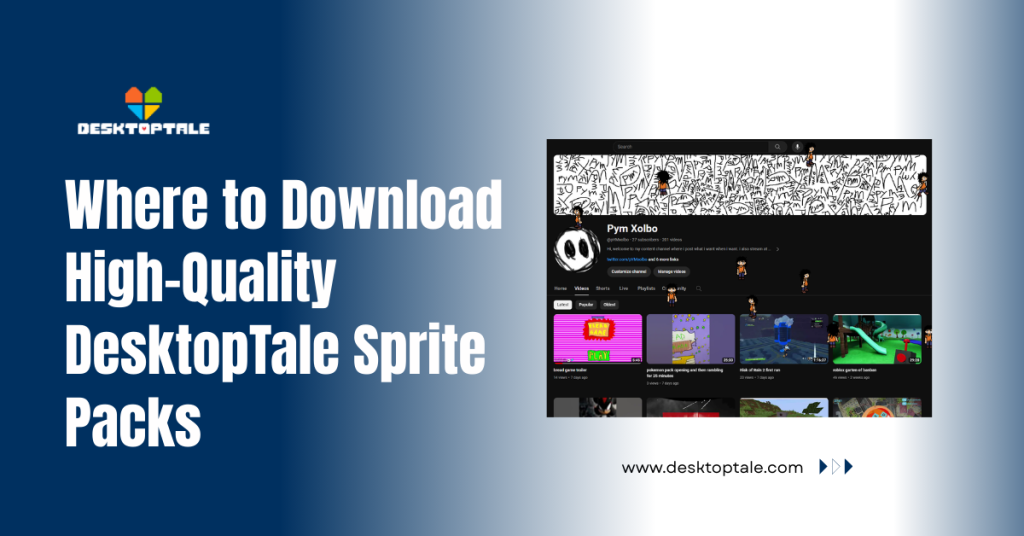 download high quality desktoptale sprite packs